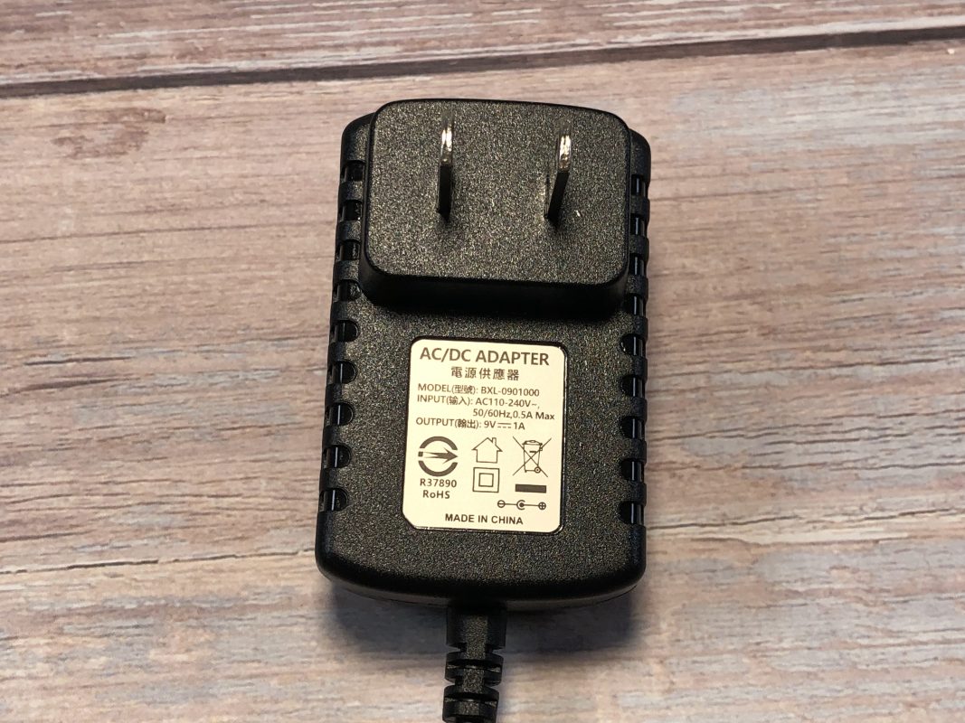 9V1A電源 變壓器 本體正面特寫